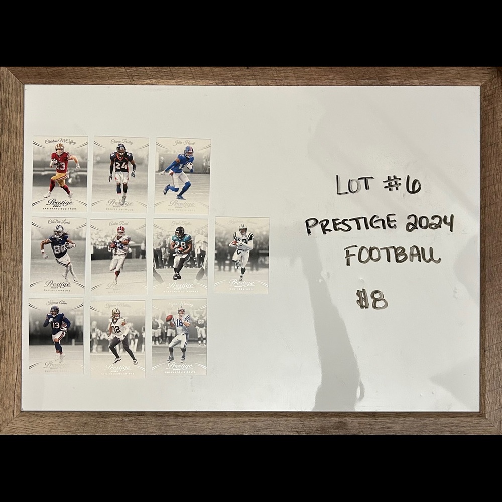 Prestige 2024 Football Trading Cards